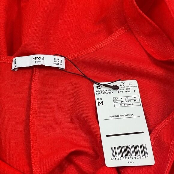 MNG Mango Red Dress - Picture 13 of 15